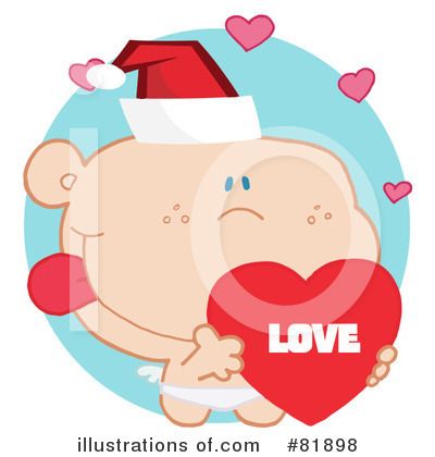 Royalty-Free (RF) Cupid Clipart Illustration by Hit Toon - Stock Sample #81898