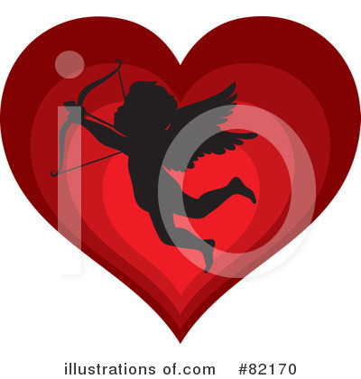 Royalty-Free (RF) Cupid Clipart Illustration by Rosie Piter - Stock Sample #82170