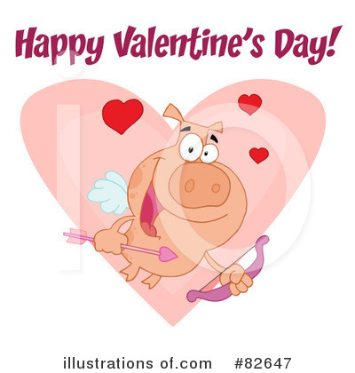Royalty-Free (RF) Cupid Clipart Illustration by Hit Toon - Stock Sample #82647