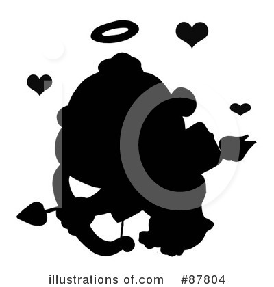 Royalty-Free (RF) Cupid Clipart Illustration by Hit Toon - Stock Sample #87804