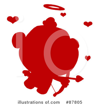 Royalty-Free (RF) Cupid Clipart Illustration by Hit Toon - Stock Sample #87805