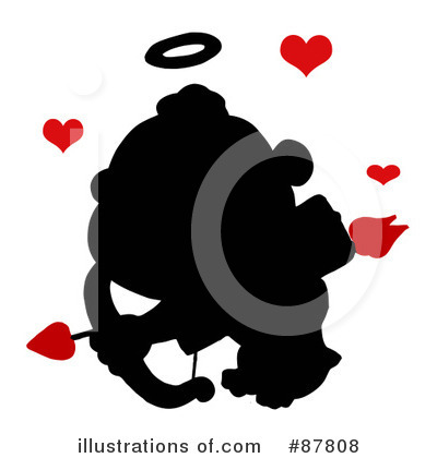 Royalty-Free (RF) Cupid Clipart Illustration by Hit Toon - Stock Sample #87808