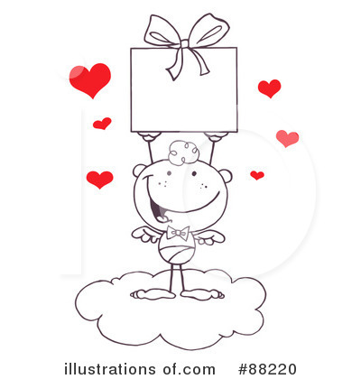 Royalty-Free (RF) Cupid Clipart Illustration by Hit Toon - Stock Sample #88220