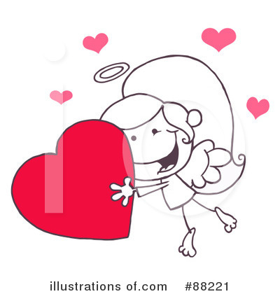 Royalty-Free (RF) Cupid Clipart Illustration by Hit Toon - Stock Sample #88221