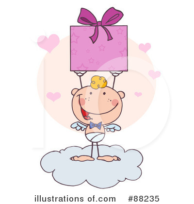 Royalty-Free (RF) Cupid Clipart Illustration by Hit Toon - Stock Sample #88235