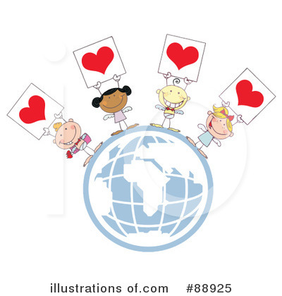 Royalty-Free (RF) Cupid Clipart Illustration by Hit Toon - Stock Sample #88925