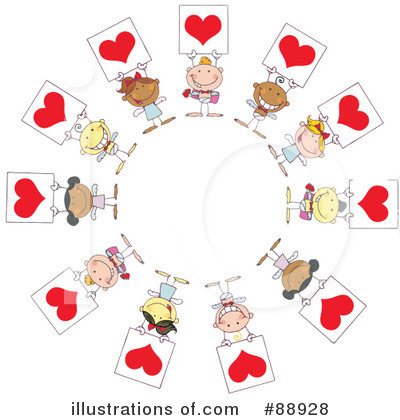 Royalty-Free (RF) Cupid Clipart Illustration by Hit Toon - Stock Sample #88928