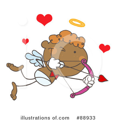 Royalty-Free (RF) Cupid Clipart Illustration by Hit Toon - Stock Sample #88933