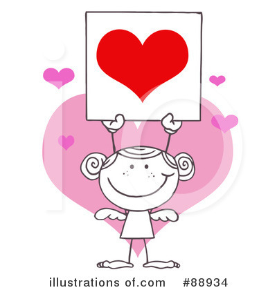Royalty-Free (RF) Cupid Clipart Illustration by Hit Toon - Stock Sample #88934