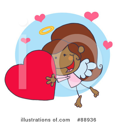 Royalty-Free (RF) Cupid Clipart Illustration by Hit Toon - Stock Sample #88936