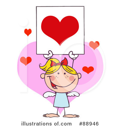 Royalty-Free (RF) Cupid Clipart Illustration by Hit Toon - Stock Sample #88946