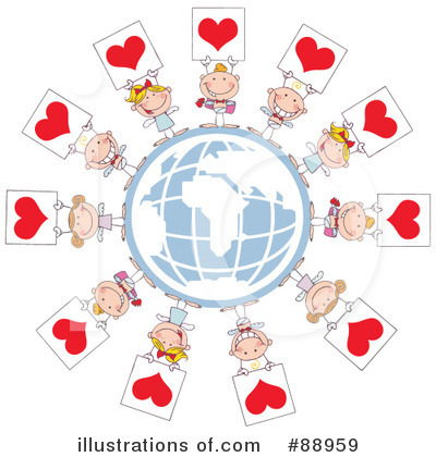 Royalty-Free (RF) Cupid Clipart Illustration by Hit Toon - Stock Sample #88959