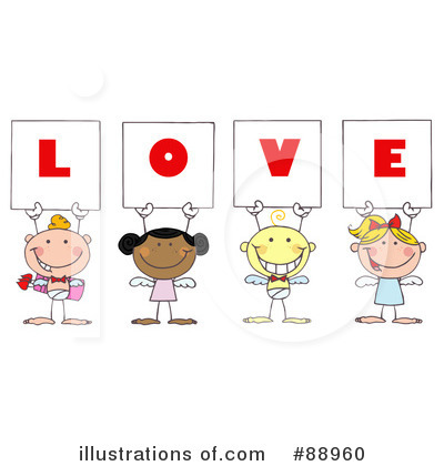 Royalty-Free (RF) Cupid Clipart Illustration by Hit Toon - Stock Sample #88960