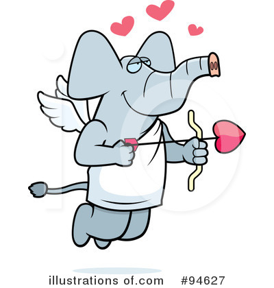 Royalty-Free (RF) Cupid Clipart Illustration by Cory Thoman - Stock Sample #94627