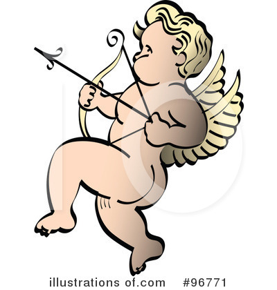 Royalty-Free (RF) Cupid Clipart Illustration by Andy Nortnik - Stock Sample #96771