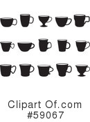 Cups Clipart #59067 by Frisko