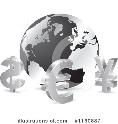 Euro Symbol Clipart #1160887 by Andrei Marincas