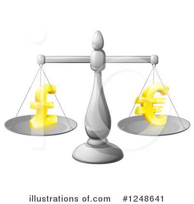 Euros Clipart #1248641 by AtStockIllustration