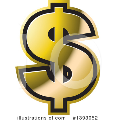 Dollar Symbol Clipart #1393052 by Lal Perera