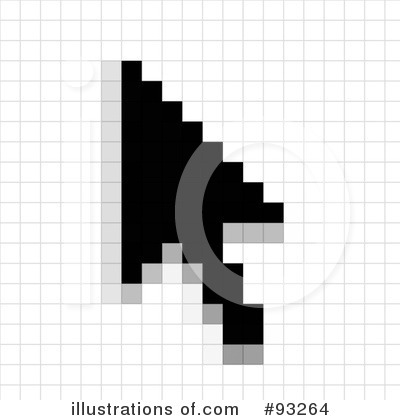 Royalty-Free (RF) Cursor Clipart Illustration by Arena Creative - Stock Sample #93264