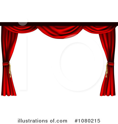 Royalty-Free (RF) Curtains Clipart Illustration by AtStockIllustration - Stock Sample #1080215