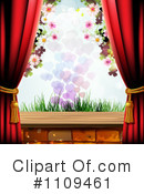 Curtains Clipart #1109461 by merlinul