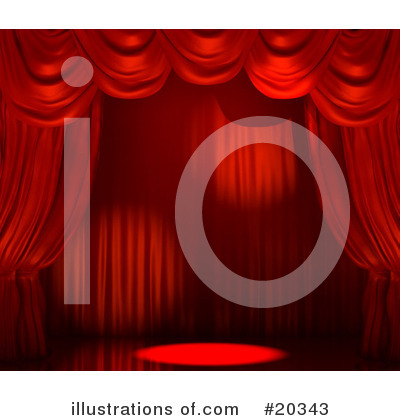 Stage Curtain Clipart #20343 by Tonis Pan