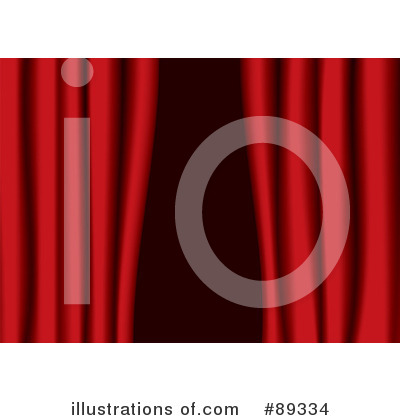 Royalty-Free (RF) Curtains Clipart Illustration by michaeltravers - Stock Sample #89334