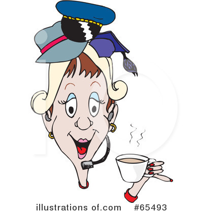Coffee Clipart #65493 by Dennis Holmes Designs