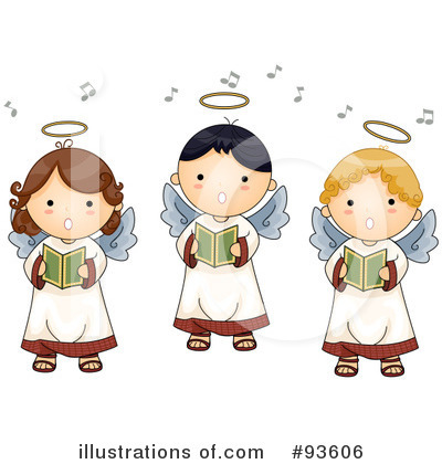 Royalty-Free (RF) Cute Angel Clipart Illustration by BNP Design Studio - Stock Sample #93606