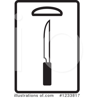 Royalty-Free (RF) Cutting Board Clipart Illustration by Lal Perera - Stock Sample #1233817