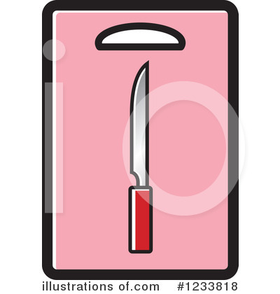 Royalty-Free (RF) Cutting Board Clipart Illustration by Lal Perera - Stock Sample #1233818