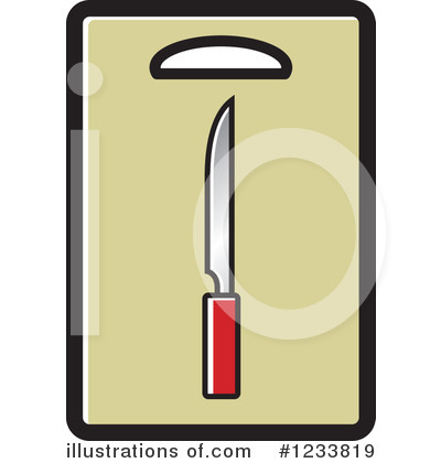 Cutting Board Clipart #1233819 by Lal Perera