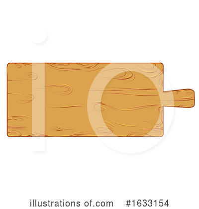 Royalty-Free (RF) Cutting Board Clipart Illustration by Domenico Condello - Stock Sample #1633154