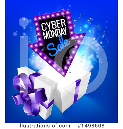 Royalty-Free (RF) Cyber Monday Clipart Illustration by AtStockIllustration - Stock Sample #1498666
