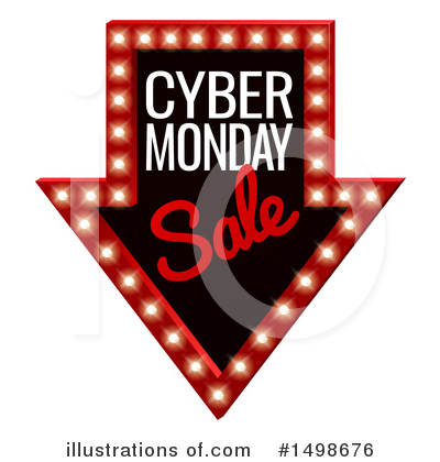 Royalty-Free (RF) Cyber Monday Clipart Illustration by AtStockIllustration - Stock Sample #1498676