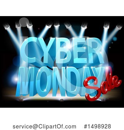 Cyber Monday Clipart #1498928 by AtStockIllustration
