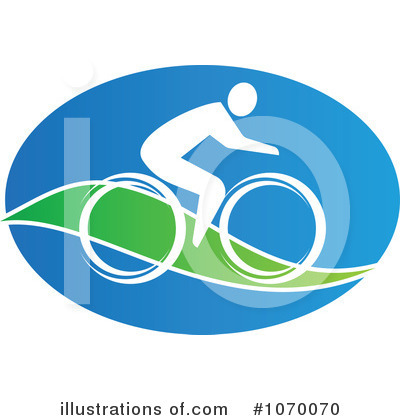 Royalty-Free (RF) Cycling Clipart Illustration by Vector Tradition SM - Stock Sample #1070070