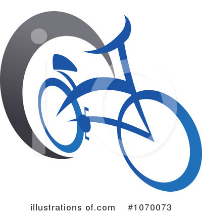 Cyclist Clipart #1070073 by Vector Tradition SM