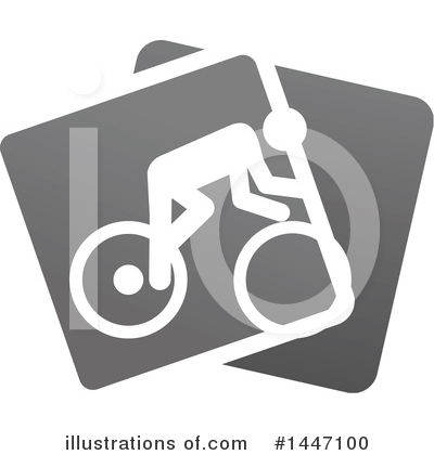 Cycling Clipart #1447100 by Vector Tradition SM