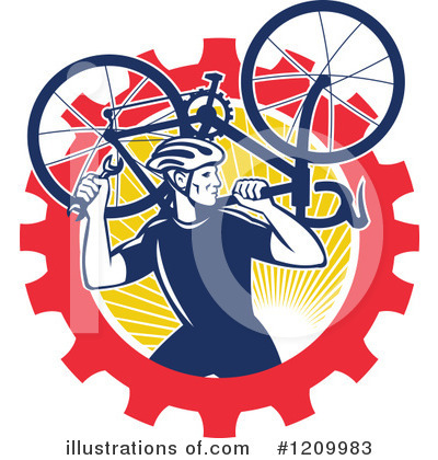 Bike Clipart #1209983 by patrimonio