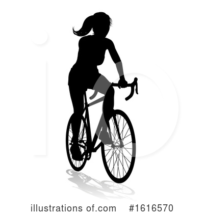 Royalty-Free (RF) Cyclist Clipart Illustration by AtStockIllustration - Stock Sample #1616570