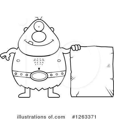 Royalty-Free (RF) Cyclops Clipart Illustration by Cory Thoman - Stock Sample #1263371