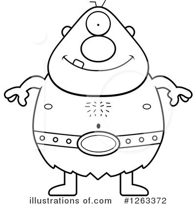 Royalty-Free (RF) Cyclops Clipart Illustration by Cory Thoman - Stock Sample #1263372
