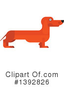 Dachshund Clipart #1392826 by Vector Tradition SM