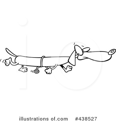 Dachshund Clipart #438527 by toonaday