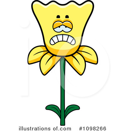 Royalty-Free (RF) Daffodil Clipart Illustration by Cory Thoman - Stock Sample #1098266