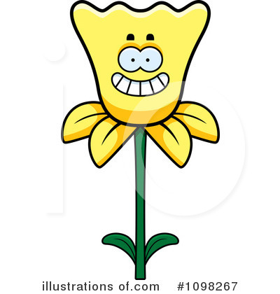 Daffodils Clipart #1098267 by Cory Thoman