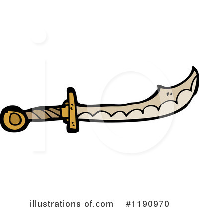 Royalty-Free (RF) Dagger Clipart Illustration by lineartestpilot - Stock Sample #1190970