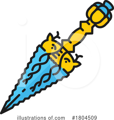 Sword Clipart #1804509 by Vector Tradition SM